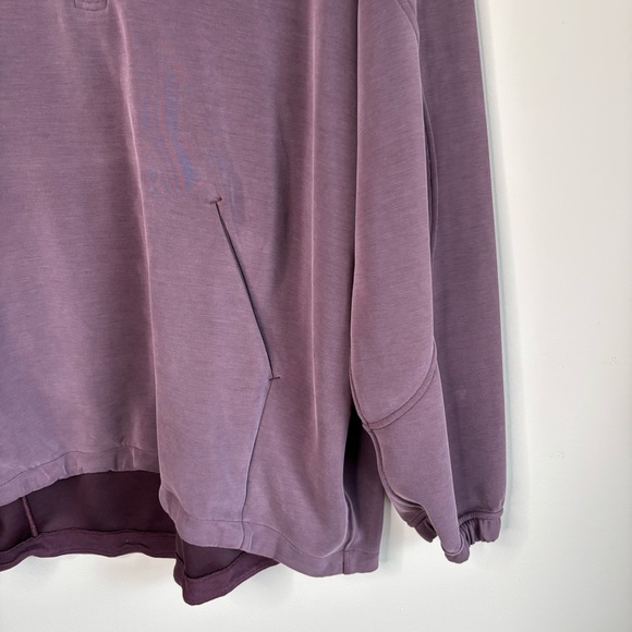 Lululemon Softstreme Half-Zip *Long Sequoia Purple Large - Picture 9 of 10